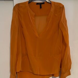 Elegant Orange Blouse for Women